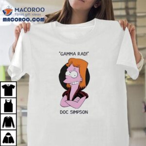 Radioactive Homer Simpson Graphic T Tshirt