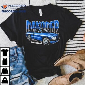 Revamped Vintage Style Dakoder Print Tshirt
