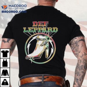 Rock Legend Def Leppard Vintage Footwear T Tshirt