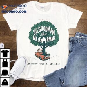 S G Goodman And Mj Lenderman Live At Watt Club Athens Tshirt
