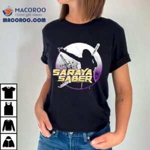 Saraya Saber Dominates The Ring With Her Iconic Style Tshirt