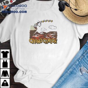 Snoopy And Woodstock Explore Grand Canyon In This Cool Tshirt