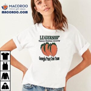Stephens County Ga Leaders Support Community With Peachy Clean Initiative T Tshirt