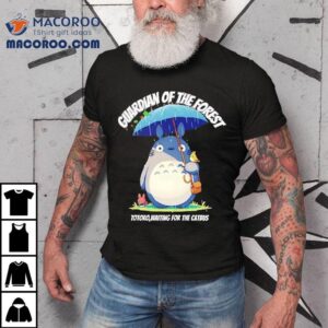 Totoro Forest Guardian Awaits Catbus Ride T Tshirt