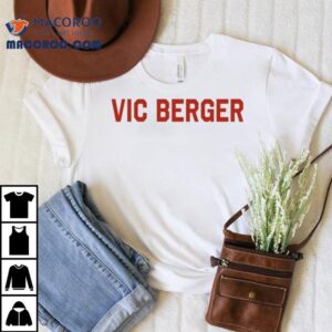 Unique Vic Berger Graphic Design T Tshirt