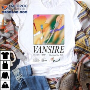 Vansire West Coast Concert Tshirt