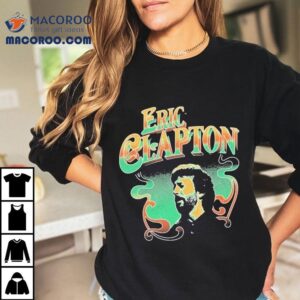 Vintage Eric Clapton Concert Image On Classic Tshirt
