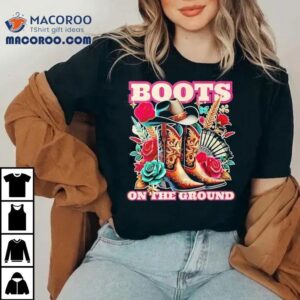 Vintage Military Style Boots Graphic Tshirt