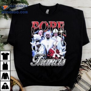 Vintage Vatican Inspired Pope Francis Tshirt