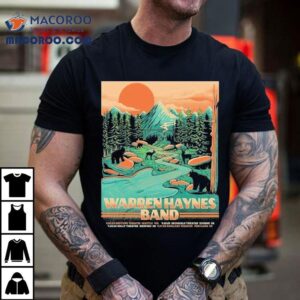 Warren Haynes Band Northwest Tour Dates April T Tshirt