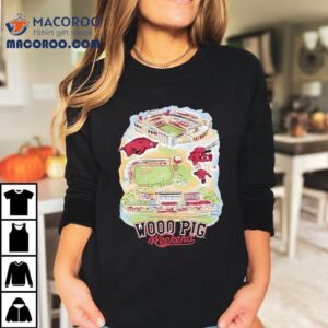Arkansas Razorbacks Woo Pig Celebration Tshirt
