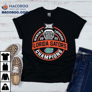 2025 Big 12 Victory Florida Gators Womens Lacrosse Tshirt