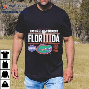 2025 Florida Gators dominate mens basketball with championship t-shirt