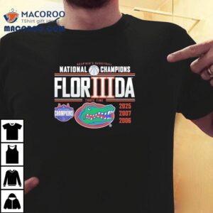 Florida Gators Dominate Mens Basketball With Championship Tshirt