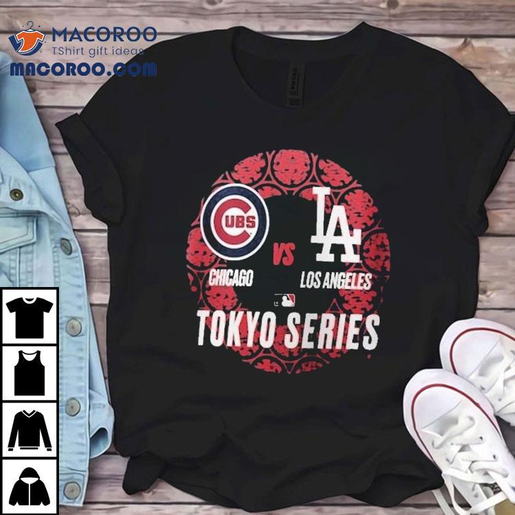 2025 MLB Global Games Tokyo Showdown Cubs Dodgers T-shirt 2025 MLB Global Games Tokyo Showdown Cubs Dodgers T-shirt