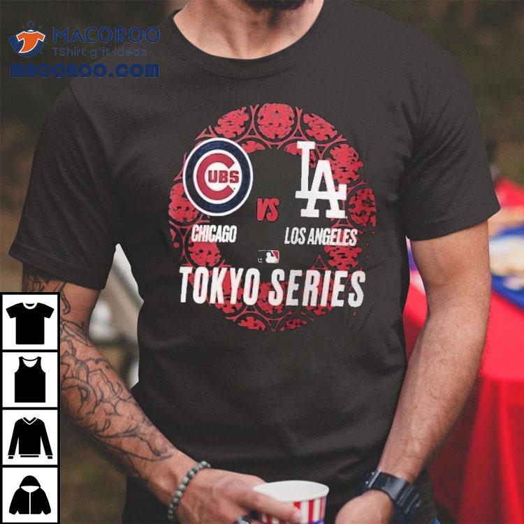 2025 MLB Global Games Tokyo Showdown Cubs Dodgers T-shirt 2025 MLB Global Games Tokyo Showdown Cubs Dodgers T-shirt