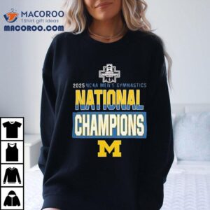 2025 NCAA gymnastics champs Wolverines celebrate with exclusive t-shirt