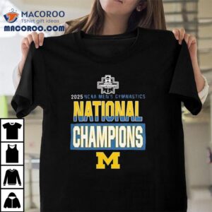Ncaa Gymnastics Champs Wolverines Celebrate With Exclusive Tshirt