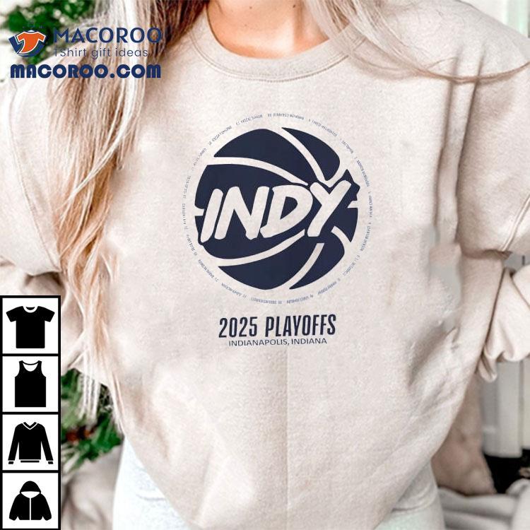 2025 Pacers Playoff Run Indianapolis Basketball T-Shirt 2025 Pacers Playoff Run Indianapolis Basketball T-Shirt