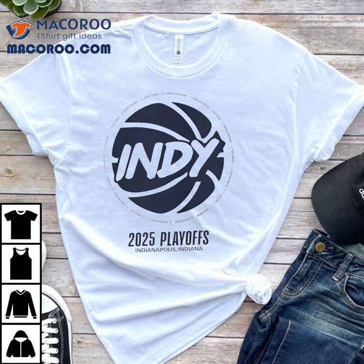2025 Pacers Playoff Run Indianapolis Basketball T-Shirt 2025 Pacers Playoff Run Indianapolis Basketball T-Shirt