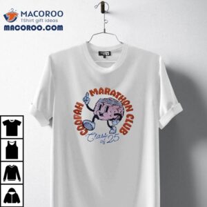 2025 Running Crew Brain Coopah Marathon T-shirt