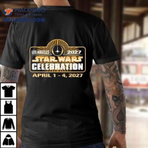 Star Wars Fan Event In La With Exclusive Logo Tshirt