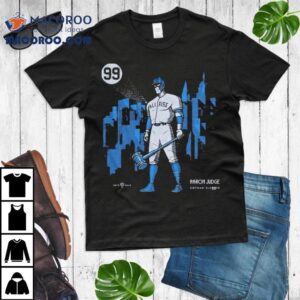Aaron Judge Powerful Home Run Hitter T Tshirt