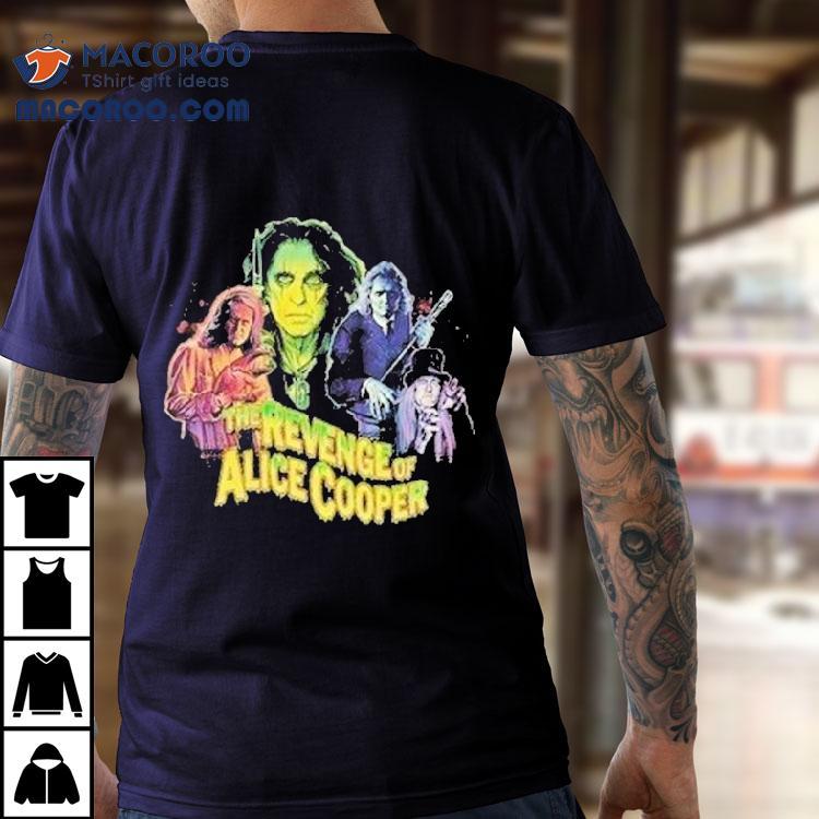 Alice Coopers iconic comeback style t-shirt Alice Coopers iconic comeback style t-shirt