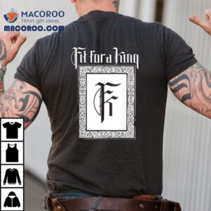American Metalcore Legends Fit For Royalty On This Stylish Tshirt