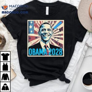 Barack Obama 2028 late night vibes t-shirt 3 Barack Obama Late Night Vibes Tshirt