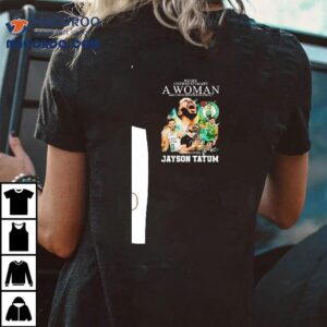 Basketball Savvy Women Rock Jayson Tatum Signature Tshirt