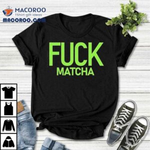 Bold Matcha Green Statement T Tshirt