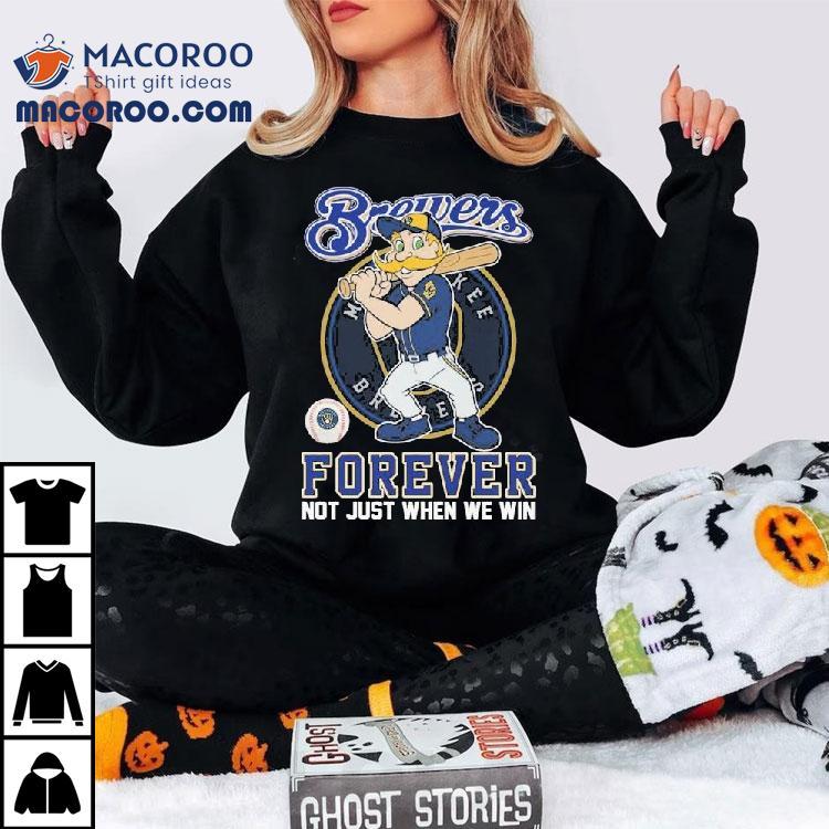 Celebrate Milwaukee Brewers pride win or lose with this mascot tshirt Celebrate Milwaukee Brewers pride win or lose with this mascot tshirt