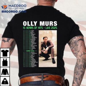Celebrate Olly Murs Year Anniversary With Live Concert Tshirt