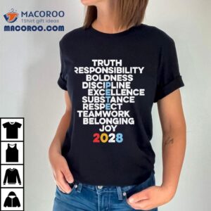 Courage Honor Integrity Vision Tshirt