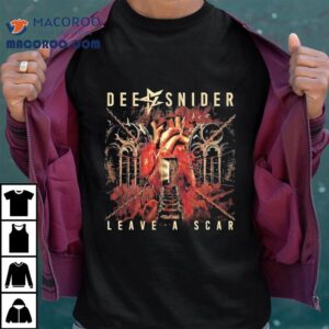 Dee Sniders Iconic Leave A Scar Album Art Tshirt