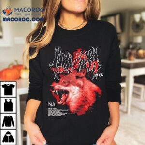 Elijah Phoebe wolf design t-shirt 3 Elijah Phoebe Wolf Design Tshirt