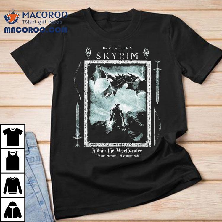 Eternal Alduin the World Eater from Skyrim V T-Shirt Eternal Alduin the World Eater from Skyrim V T-Shirt