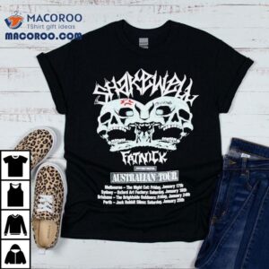 Fat Nick And Shake Bring Skull Designs To Life On Their Exclusive Tour Tshirt