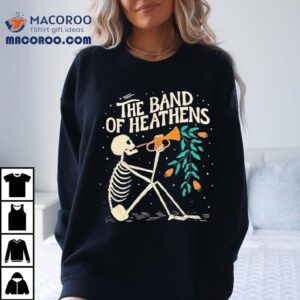 Heathens Band Celebrates Thanksgiving With Skeleton Trumpet T-Shirt 3 Heathens Band Celebrates Thanksgiving With Skeleton Trumpet Tshirt