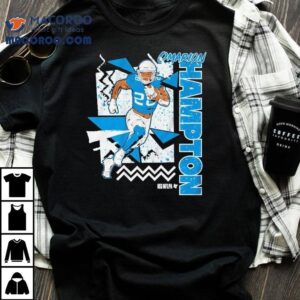 Retro 90s vibes with Omarion Hampton graphic t-shirt 3 Retro S Vibes With Omarion Hampton Graphic Tshirt