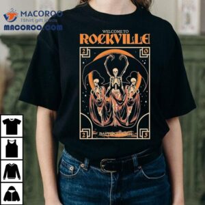 Rockville Lineup Reveals Eerie Skeleton Designs On Tshirt