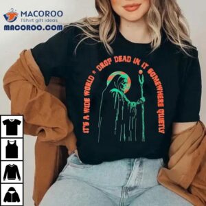 Silent Reaper Dark World Design Tshirt