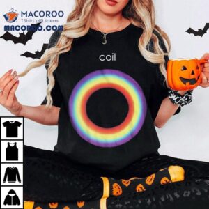 Vibrant Spiral Rainbow Effect T Tshirt