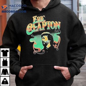 Vintage Eric Clapton Concert Image On Classic Tshirt