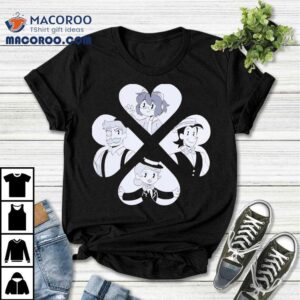 Vintage Inspired Oro Clover Design T Tshirt