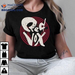 Vintage Inspired Red Vox Graphic Tshirt