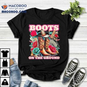 Vintage Military Style Boots Graphic Tshirt