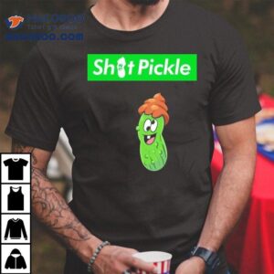 Vintage Pickle Design Retro Style T Tshirt
