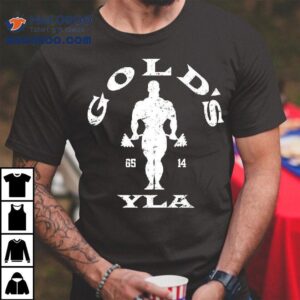 Youngla Teams Up With Golds Gym For New Workout T Tshirt